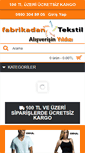 Mobile Screenshot of fabrikadantekstil.com